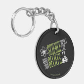 Wissenschaft interessiert sich nicht schlüsselanhänger (Vorderseite links)