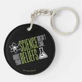 Wissenschaft interessiert sich nicht schlüsselanhänger (Rückseite)