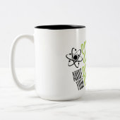 Wissenschaft interessiert sich nicht zweifarbige tasse (Links)