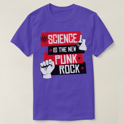 Wissenschaft ist der neue Punk Rock T-Shirt (Design vorne)