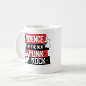 WISSENSCHAFT IST DER NEUE PUNKTSTEIN KAFFEETASSE (Vorderseite Links)