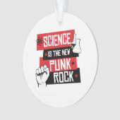 WISSENSCHAFT IST DER NEUE PUNKTSTEIN ORNAMENT (Vorderseite)