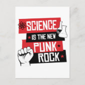 WISSENSCHAFT IST DER NEUE PUNKTSTEIN POSTKARTE (Vorderseite)