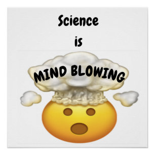 Wissenschaft ist der Verstand, der Emoji 2 Poster