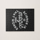 WISSENSCHAFT IST DIE FUNKTIONIERENDE MAGIE PUZZLE (Horizontal)