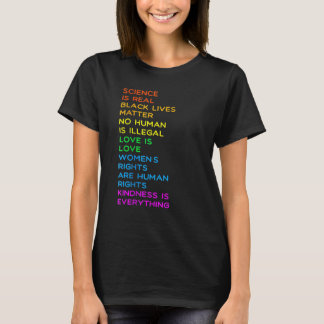 Wissenschaft ist ein echter Blam Human Rights Lgbt T-Shirt