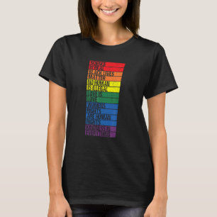 Wissenschaft ist ein echtes Zitat Quee Gleichheit  T-Shirt