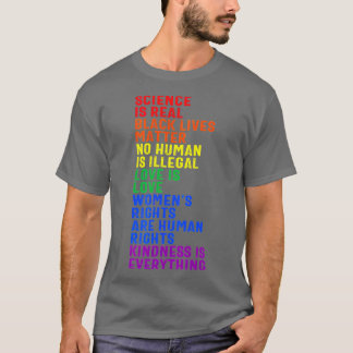 Wissenschaft ist ein wirkliches Schwarzes Leben Ma T-Shirt