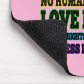Wissenschaft ist eine echte schwarze Lebensfrage Mousepad (Ecke)