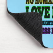 Wissenschaft ist eine echte schwarze Lebensfrage Mousepad (Ecke)
