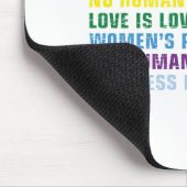 Wissenschaft ist eine echte schwarze Lebensfrage Mousepad (Ecke)