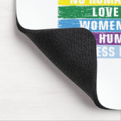 Wissenschaft ist eine echte schwarze Lebensfrage Mousepad (Ecke)