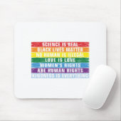 Wissenschaft ist eine echte schwarze Lebensfrage Mousepad (Mit Mouse)