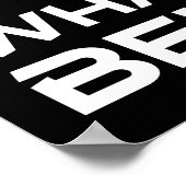 Wissenschaft ist es egal, was man glaubt poster (Ecke)