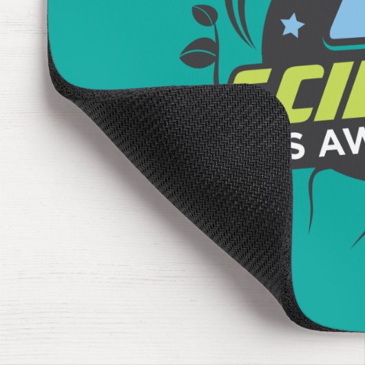 Wissenschaft ist fantastisch mousepad (Ecke)