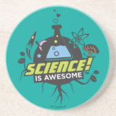 Wissenschaft ist fantastisch sandstein untersetzer (Vorne)