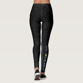 Wissenschaft ist für Mädchen - Calf-Logo Leggings