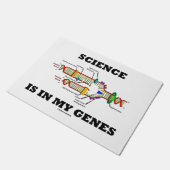 Wissenschaft ist in meinem Gene Fußmatte (Schrägansicht)
