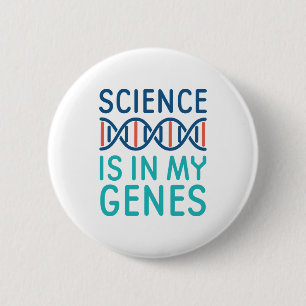 Wissenschaft ist in meinen Genen Button
