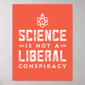 Wissenschaft ist kein Poster liberaler Verschwörun (Vorne)