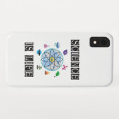 Wissenschaft ist Leben Case-Mate iPhone Hülle (Rückseite (Horizontal))