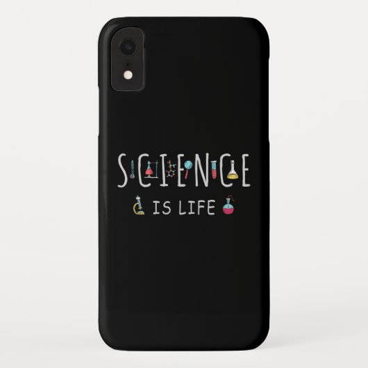 Wissenschaft ist Leben Case-Mate iPhone Hülle (Rückseite)