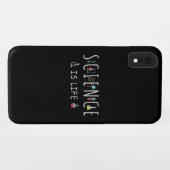 Wissenschaft ist Leben Case-Mate iPhone Hülle (Rückseite (Horizontal))