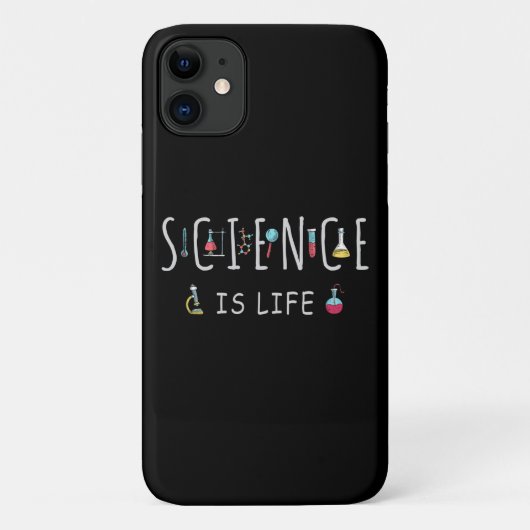 Wissenschaft ist Leben Case-Mate iPhone Hülle (Rückseite)