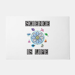 Wissenschaft ist Leben Fußmatte