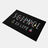 Wissenschaft ist Leben Fußmatte (Schrägansicht)