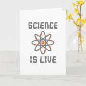 Wissenschaft ist Leben Karte (Gelbe Blume)