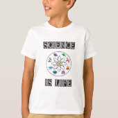 Wissenschaft ist Leben T-Shirt (Vorderseite)