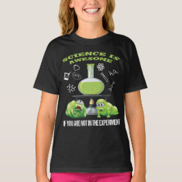 WISSENSCHAFT IST - MÄDCHEN-T-SHIRT-T - SHIRT