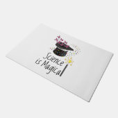 Wissenschaft ist magisch fußmatte (Schrägansicht)