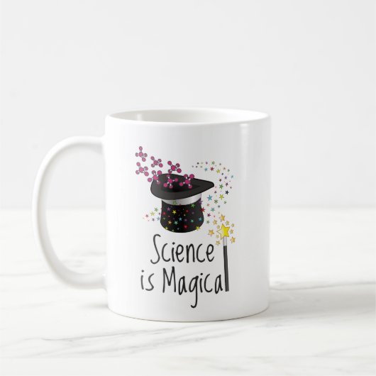 Wissenschaft ist magisch kaffeetasse (Links)