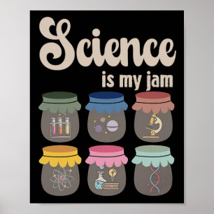 Wissenschaft ist mein Ding Lehrer Stem Schüler Bil Poster