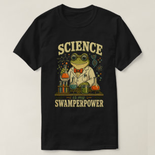 Wissenschaft ist mein Sumpf-super-Frosch-Wissensch T-Shirt