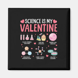 Wissenschaft ist mein Valentinstag Stem Liebe Chem Magnet