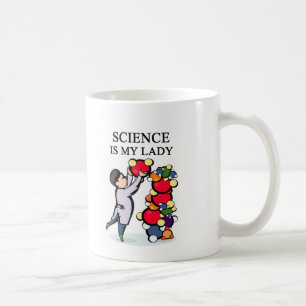 WISSENSCHAFT ist meine Dame Kaffeetasse