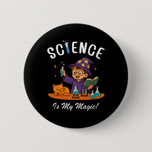 Wissenschaft ist meine Magie Zurück zur Schule Ste Button