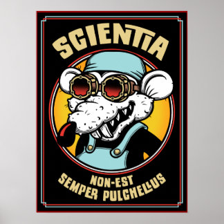 Wissenschaft ist nicht immer Hübsch Poster