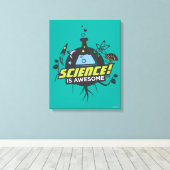 Wissenschaft ist Phantastisch Leinwanddruck (Insitu (Holzboden))