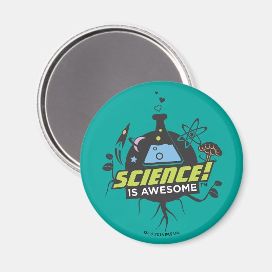 Wissenschaft ist Phantastisch Magnet (Vorderseite/Rückseite)