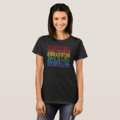Wissenschaft ist real T-Shirt (Vorne ganz)