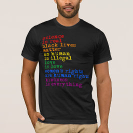 Wissenschaft ist real, und Liebe ist Liebe T-Shirt