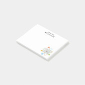 WISSENSCHAFT IST VON BEDEUTUNG POST-IT KLEBEZETTEL (angewinkelt)