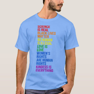 Wissenschaft ist wahrer schwarzer Lebenslauf Matte T-Shirt