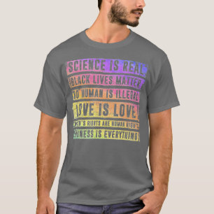Wissenschaft ist wahrer schwarzer Lebensunterhalt  T-Shirt