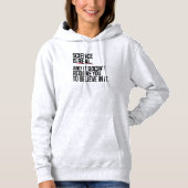 WISSENSCHAFT IST WIRKLICH HOODIE (Vorderseite)