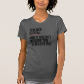 WISSENSCHAFT IST WIRKLICH T-Shirt (Vorderseite)